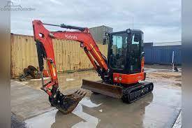 Mini Kubota Máquina de movimiento de tierras de 5 toneladas y 6 toneladas de miniexcavadora usada de 2017 disponible ahora Entrega rápida Oferta de calidad premium - Product Image 5