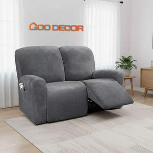 Premium Flexible Recliners <b>Chair</b> Covers 3 Seater Luxurious Vintage Sofa Cover Set Made In Vietnam Manufacturer For Home Decor - Product Image 4
