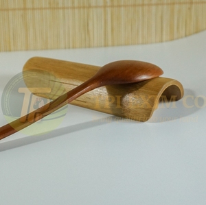 Cuchara de Madera Natural con Mango Largo, Utensilios de Cocina, Grabado de Logotipo de Alta Gama de Vietnam, Cucharas para Cocinar, Fabricante de Marca Privada - Product Image 1