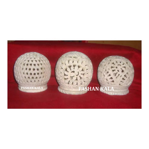 Made in India Natural Gorgeous Soapstone Handmade Carved Tea Light <b>Candle</b> <b>Burner</b> For Latest Collection Decoration Gifts Purpose - Product Image 1