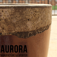 Plantadores de cerámica ambientales de diferentes tamaños personalizados de fábrica para plantas de interior Precio razonable