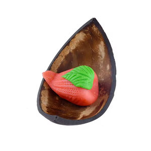 Cuencos de cáscara de coco desechables ecológicos modernos, tazas de postre de frutas biodegradables personalizadas para almacenamiento de alimentos, fiesta de Camping - Product Image 3