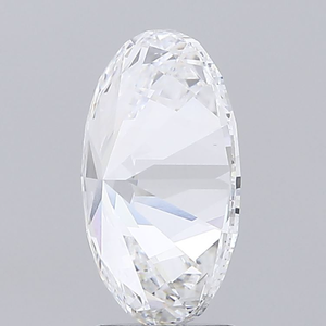 Diamant de laboratoire de 3,01 carats, taille ovale, couleur E, certifié IGI, clarté VVS2, certifié Rising Diamond Brand, pour fiançailles sur mesure - Product Image 3