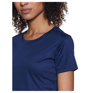 Couleur unie pour femmes Gym Yoga & Running Quick Dry Casual Plus Size Shirt Respirant Mesh Fabric - Product Image 4