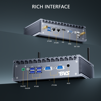 2025 Mini PC Intel Core I3 5th Generation I5 I7 Win11 Mini computadora DP HD-MI 2 * LAN 2 * USB3.0 8Gb RAM 128GB OEM Business