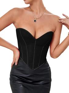 เสื้อมีระบายสำหรับผู้หญิงใหม่โรแมนติกน่ารักใหม่ฤดูร้อนยอดนิยมมีโบว์แบนเดจพู่ด้านหลังเสื้อครอปสายเดี่ยว2026สำหรับเด็กผู้หญิง - Product Image 2