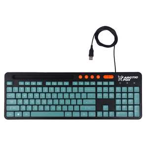 คีย์บอร์ดแบบมีสาย Arctic Fox รุ่น KB631 - Product Image 1