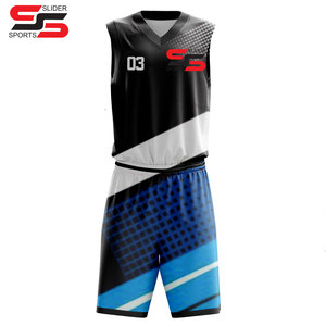Ensembles d'uniformes de basketball d'été personnalisés pour hommes, respirants et antibactériens, de haute qualité en gros - Product Image 5
