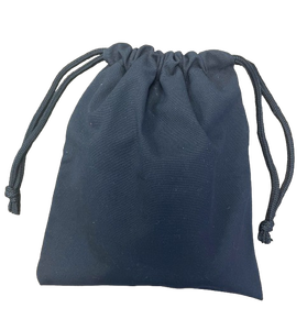 Bolsa antipolvo con cordón de lona de lino y algodón ecológica con diseño de letras elegante solución de compras con logotipo personalizado - Product Image 4