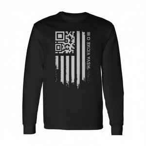 Maglietta a maniche lunghe con QR Scan Me President 4547 Dancing Code - Categoria Prodotti Promozionali - Product Image 2