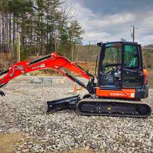 Excavatrice d'occasion Kubota U40, mini-excavatrice sur chenilles d'occasion de 4 tonnes, excavatrice Kubota pour la maison avec EPA en vente - Product Image 3