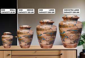 Best Urn <b>for</b> Human <b>Ashes</b> Large Cremation Adult <b>Ashes</b> Personalized <b>for</b> Funeral Box - Product Image 6