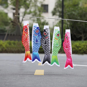 Decoración Colgante para Bar de Sushi Japonés, Izakaya, Bandera de Pez Koi, Cometa de Jardín, Koinobori, Carpa Japonesa, Globo de Viento - Product Image 6