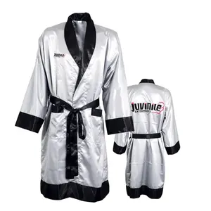 ชุดคลุมชกมวยสำหรับผู้ใหญ่คุณภาพสูงสุด ขายดีที่สุด ผลิตตามสั่ง ชุดชกมวยที่ดีที่สุด ผลิตจากโพลีเอสเตอร์ 100% ชุดคลุมชกมวยสำหรับผู้ใหญ่แบบไม่มีฮู้ด - Product Image 1