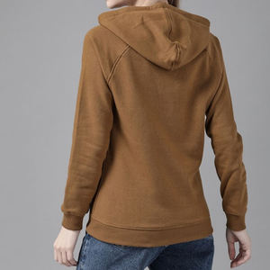 Femmes 100% coton polaire français Terry sweats respirant sweats à capuche lourds pour Fitness plaine couleur unie entraînement d'hiver - Product Image 5