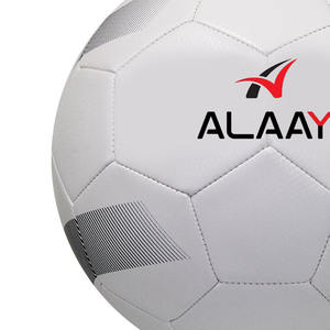 Alaay Venta caliente Máquina de fútbol de PVC cosida Tamaño oficial 5 Playa al aire libre Fútbol blanco - Product Image 5
