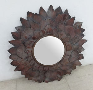 Espejo de Pared Redondo con Diseño de Cadena de Hierro Moderno, Hecho a Mano para Decoración del Hogar y Sala de Estar, Decoración de Bodas, Ecológico, Duradero, Venta al por Mayor - Product Image 6