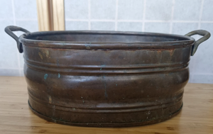 Pot de fleurs moderne vintage en aluminium poli, nouvelle arrivée, martelé, cylindre intérieur/extérieur, ensemble de fleurs, décoration de jardin - Product Image 2