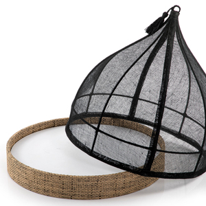 Plateau de service au chocolat avec couverture en jute vaisselle de grande taille faite à la main vaisselle plateau de nourriture dernière conception plateau à Dessert élégant - Product Image 4