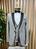 Costume de mariage et d'affaires ZEYREK de marque turque, grande taille, croisé, infroissable, de luxe, élégant et confortable pour homme