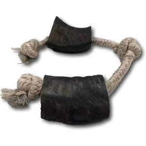 Cuerno de búfalo natural y Cuerda de algodón para masticar perros, juguete duradero para masticadores agresivos, Salud Dental y juego interactivo - Product Image 6