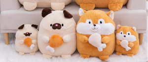 สัตว์ยัดนุ่นน่องไก่ขนาด50ซม. น่ารักมากสำหรับสุนัขรัดต้นขา - Product Image 3