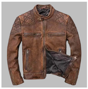 Modèle 2026 tendance, veste en cuir pour homme et femme, nouvelle mode, veste en cuir pour homme, veste en cuir coupe-vent 2025 - Product Image 5