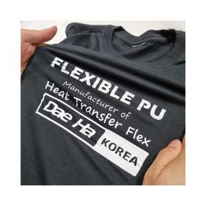 Good Product in Korea Soft and Stretch PU Heat Transfer Film Flexible PU Heat Transfer <b>Vinyl</b> - Product Image 1