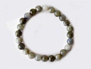 Classic Labradorite Natural Healing 8mm <b>Beaded</b> <b>Bracelet</b> for Meditation Lovers Occasion Anniversary Gift-Unisex - Product Image 4