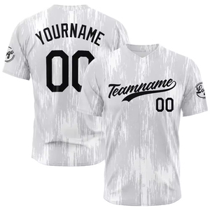 Maillot de baseball personnalisé, T-shirt sur mesure, Vente en gros 2025, Impression par sublimation intégrale de haute qualité, Respirant, Séchage rapide, 100% - Product Image 4