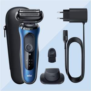 Afeitadora eléctrica Braun Series 6 para hombres con recortadora de precisión, maquinilla de afeitar eléctrica en seco y húmedo para hombres, enchufe UK de 2 pines - Product Image 6