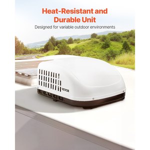 เครื่องปรับอากาศแบบไม่มีท่อระบายอากาศสำหรับรถบ้าน VEVOR 15000 BTU 65 เดซิเบล เงียบ พร้อมกล่องกระจายลม - Product Image 6