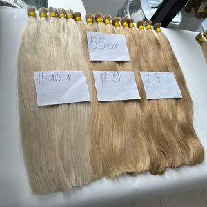 COLORES RUSOS ESLAVOS PELO DE CALIDAD PREMIUM EXTENSIONES DE CABELLO HUMANO RUSO RECTO NATURAL MEJOR VENTA - Product Image 1