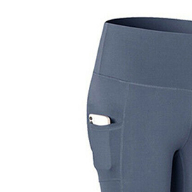 Latest Model Women's Fitness Yoga Wear Seamless Tights Factory-Made Casual Solid <b>Pattern</b> <b>Leggings</b> Bulk Quantity 100% Cotton - Product Image 6