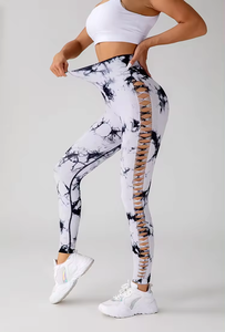 Leggings Fitness Taille Haute Scrunch Butt Sport Pantalon Vente En Gros Pantalons De Yoga pour Femmes avec Poches Leggings pour Femmes - Product Image 2
