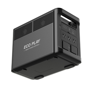 Ecoplay Trạm điện cầm tay 1800W Trạm điện LiFePO4 1536wh cho cắm trại & nhà khẩn cấp chúng tôi - Product Image 4