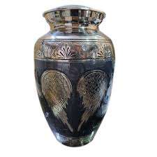 URNAS conmemorativas griegas URNAS de cremación de latón grande Suministros funerarios Descuento más vendido Venta al por mayor Urnas vintage de exhibición de escritorio - Product Image 4