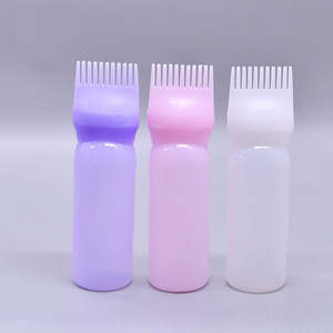 Botella de Tinte para el Cabello Automática de 150 ml, Biodegradable, Recargable, de HDPE, con Estampado en Caliente y Escala - Product Image 1