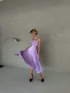 Vestido de fiesta de noche de las mujeres indias vestido de cóctel de dama de honor - Product Image 2