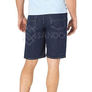 Pantalones Cortos de Mezclilla Transpirables para Hombre, Diseño Personalizado de Última Moda, Cintura Media, 100% Algodón, Servicios OEM, Precio Bajo - Product Image 4