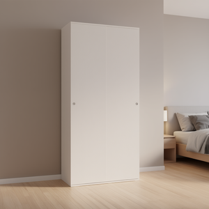 Armoire portable Terraneo SLIDE blanche à 2 portes, 90 cm, kit de meubles - Product Image 3