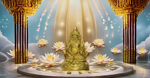 Kubera de latón hecho a mano/estatua de Kuber Maharaj/ídolo para el éxito y la riqueza para el hogar y la Oficina artículos decorativos artesanía de Metal - Product Image 3
