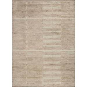 พรมทอมือลายเส้นสีเบจน้ำตาล รูปทรงสี่เหลี่ยมผืนผ้าขนาดใหญ่ สำหรับห้องนอน ห้องนั่งเล่น ทางเดิน - สำหรับวัยรุ่น รหัสสินค้า Hwl-158 - Product Image 1