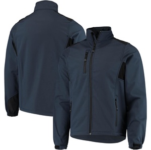 Custom New Design <b>Men's</b> <b>Soft</b> <b>Shell</b> Outdoor Fleece <b>Jacket</b> Waterproof Breathable Zipper Closure Windproof Feature Printed Pattern - Product Image 4
