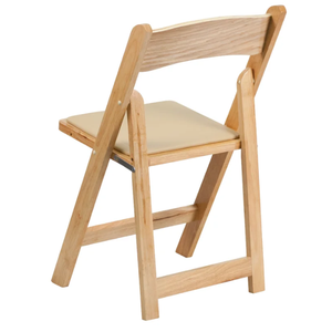 Restaurant Patio Folding Solid Wood Garden <b>Chairs</b>-Durable Lightweight <b>Stackable</b> & Portable - Product Image 4
