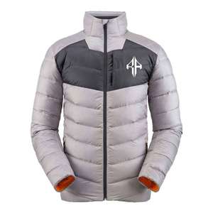 Nueva chaqueta de invierno 2025 con logotipo personalizado más vendida, chaqueta acolchada con cremallera estampada transpirable de poliéster 100% de ATLANTIC - Product Image 1