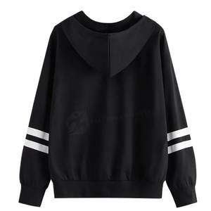 2023 Women's Breathable Casual <b>Fleece</b> <b>Hoodies</b> Plus Size Low MOQ Customizable Design Hooded Collar with Lined Winter Clothing - Product Image 3