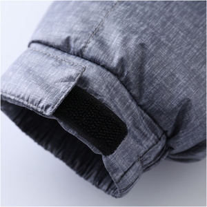 Custom Men's Windbreaker Zipper Coats Removable Hat Thick Warm <b>Puffer</b> Down Coats <b>Jacket</b> Fleece Winter Men's <b>Jackets</b> - Product Image 6