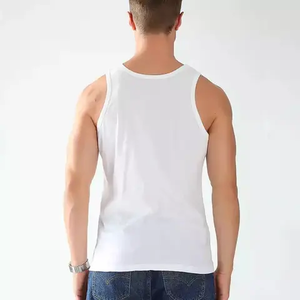 2024 Plain Custom Unisex Men's Gym <b>Tank</b> <b>Top</b> Seamless Cutting 90% Polyester 10% Spandex Running Fitness <b>Tank</b> <b>Tops</b> - Product Image 2