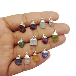 สร้อยคอหินเพอริดอทแท้ชุบด้วยไฟฟ้าสำหรับงานหมั้นจี้คริสตัลบำบัด - Product Image 5